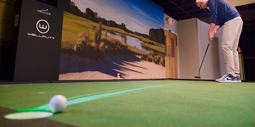 BigTilt Wave putting simulator