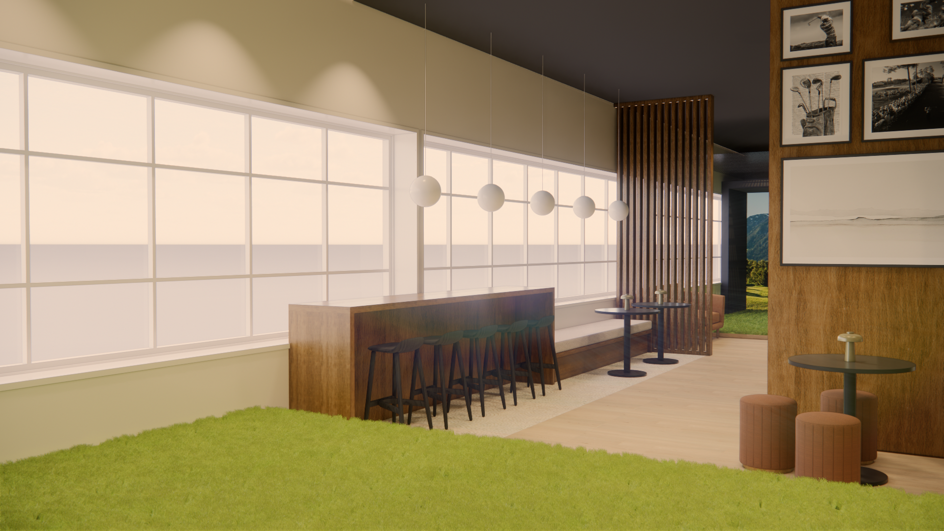 Premium golf facility